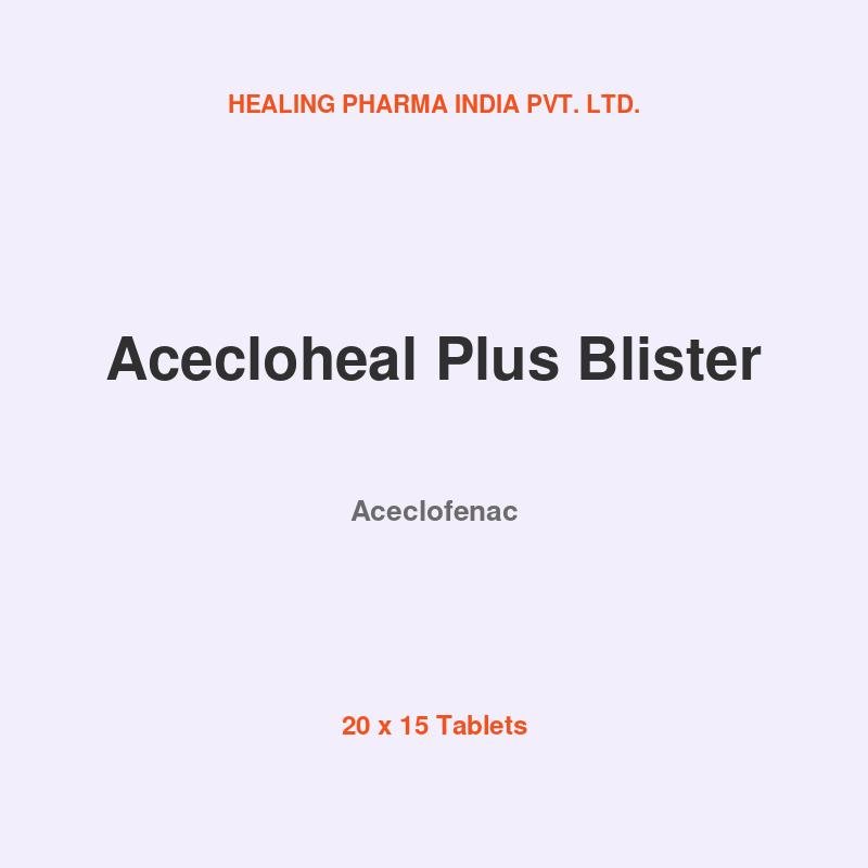 Acecloheal Plus Blister