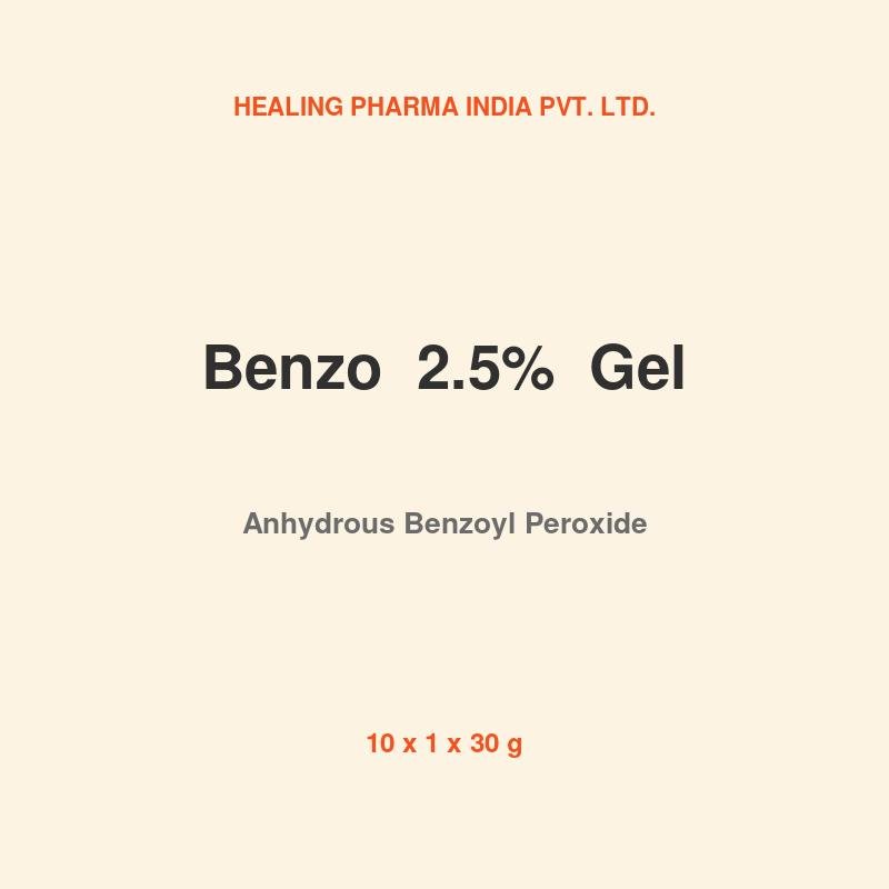 Benzo  2.5%  Gel