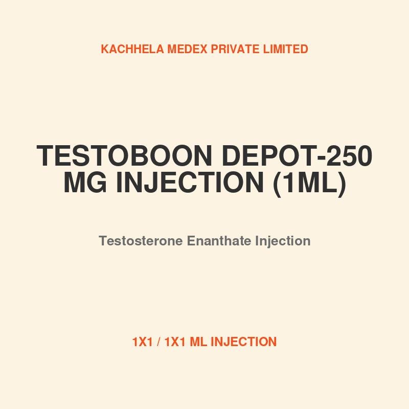 TESTOBOON DEPOT-250 MG INJECTION (1ML)