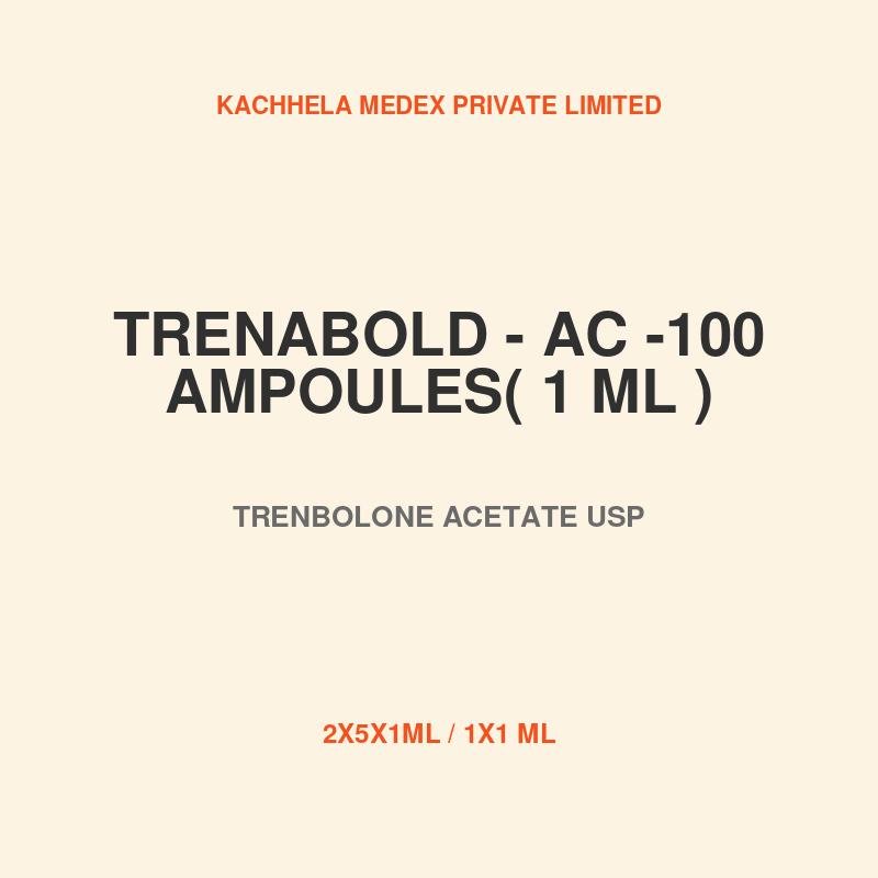 TRENABOLD - AC -100 AMPOULES( 1 ML )